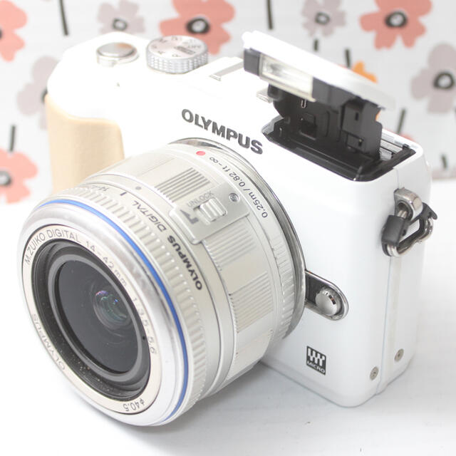OLYMPUS(オリンパス)の❤️Wi-Fi❤️オリンパス PL2 ミラーレスカメラ スマホ/家電/カメラのカメラ(ミラーレス一眼)の商品写真