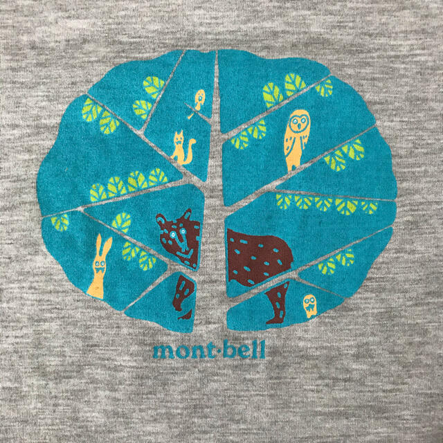mont bell(モンベル)のモンベル　Tシャツ90 キッズ/ベビー/マタニティのキッズ服男の子用(90cm~)(Tシャツ/カットソー)の商品写真