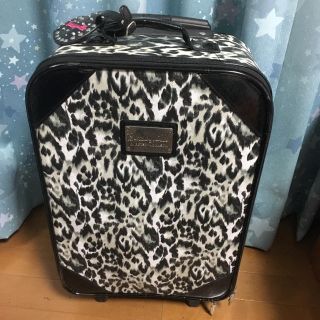 ベッツィジョンソン(BETSEY JOHNSON)のレア♡ヒョウ柄スーツケース(スーツケース/キャリーバッグ)