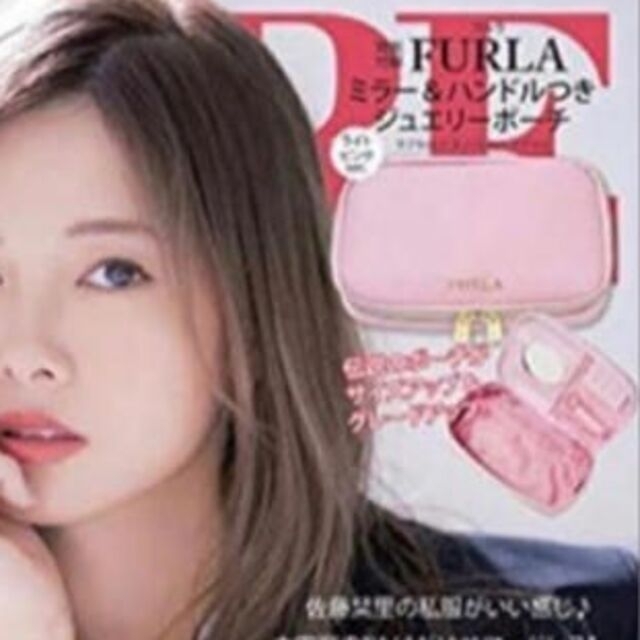 Furla(フルラ)のFURLA　ミラーつき ジュエリーポーチ　MORE 付録 レディースのファッション小物(ポーチ)の商品写真