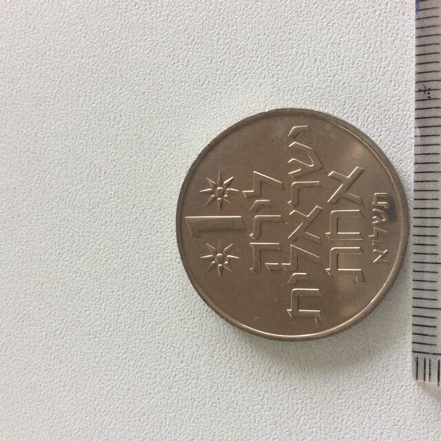 イスラエル ケシの花図 1ポンド硬貨 未使用の通販 By Yoyo S Shop ラクマ