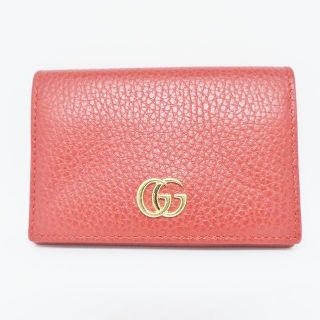 グッチ(Gucci)のグッチ 名刺入れ美品  プチマーモント(名刺入れ/定期入れ)