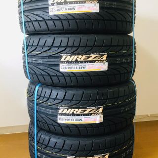 ダンロップ(DUNLOP)のバスバスマイパン様専用商品夏タイヤ Direzza☆ 225/40R18 4本(タイヤ)