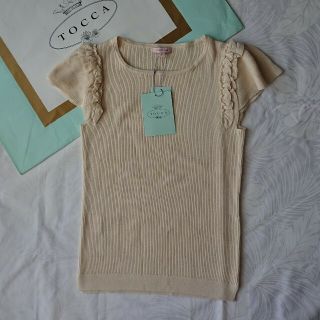 トッカ(TOCCA)のTOCCA/トッカ【新品タグ付】フレンチスリーブニット✨(ニット/セーター)