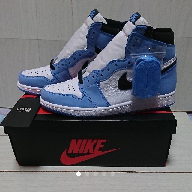 NIKE AIR JORDAN 1 OG University blue  ジョ