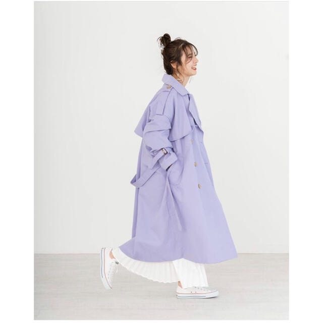 mite Spring omecashi trench