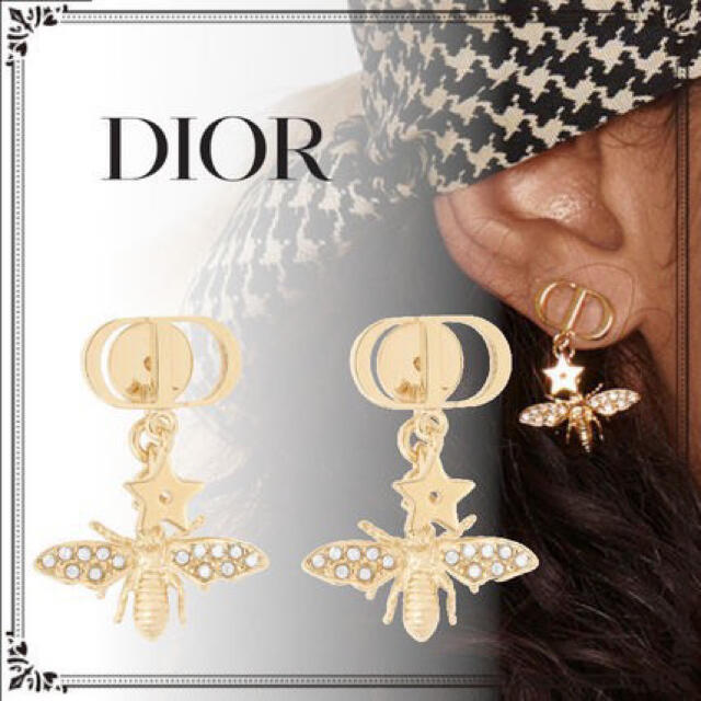 Christian Dior(クリスチャンディオール)のディオールピアス　再お値下げ！！ レディースのアクセサリー(ピアス)の商品写真