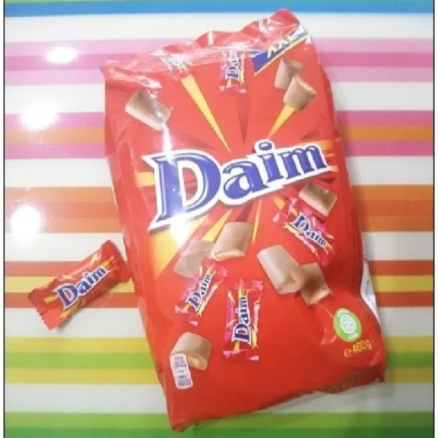 IKEA(イケア)のIKEA Daim ダイムミルクチョコレート 食品/飲料/酒の食品(菓子/デザート)の商品写真