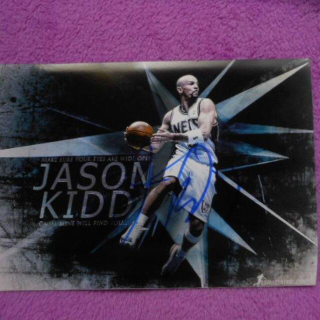【一部予約販売】 ジェイソン・キッドNBA スーパースターの中のスーパースター直筆 スポーツ選手