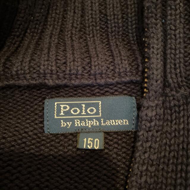 POLO RALPH LAUREN(ポロラルフローレン)のpolo ralph ラルフローレン　ハーフジップ　キッズ キッズ/ベビー/マタニティのキッズ服男の子用(90cm~)(ニット)の商品写真