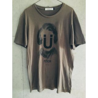 アンダーカバー(UNDERCOVER)の【良品★希少★メンズM】アンダーカバーイズム ベートーベン FUCK Tシャツ(Tシャツ/カットソー(半袖/袖なし))