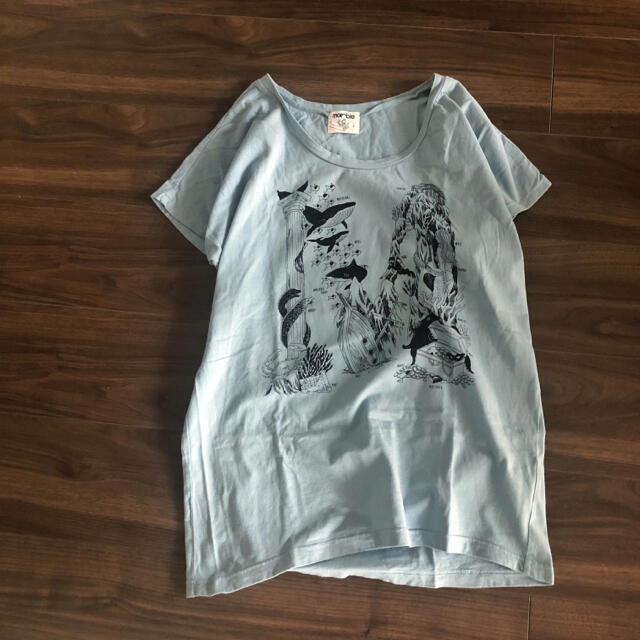 BEAUTY&YOUTH UNITED ARROWS(ビューティアンドユースユナイテッドアローズ)のmarble sud オーシャン プリント Tシャツ マーブルシュッド レディースのトップス(Tシャツ(半袖/袖なし))の商品写真