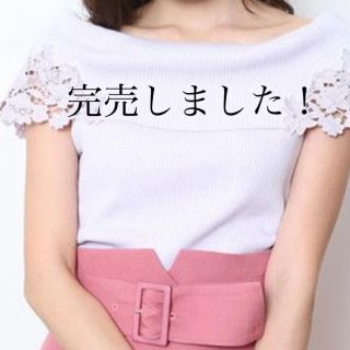 Apuweiser-riche(シャツ/ブラウス(半袖/袖なし) ・ パープル Apuweiser-riche(シャツ/ブラウス(半袖/袖なし) ・ パープル