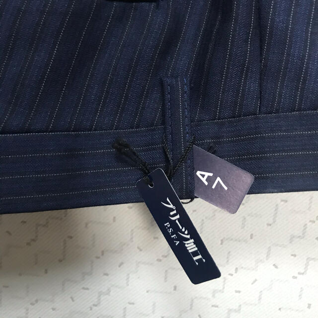 ORIHICA(オリヒカ)の【新品】P.S.F.A スーツ ネイビーストライプ A7 就活 入学式 春夏 メンズのスーツ(セットアップ)の商品写真
