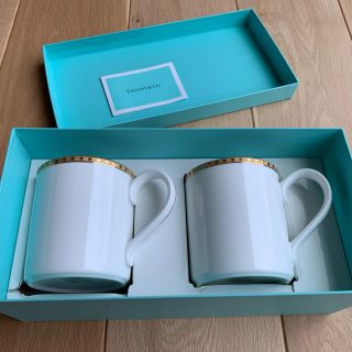 ティファニー(Tiffany & Co.)のティファニーペアマグカップ(グラス/カップ)