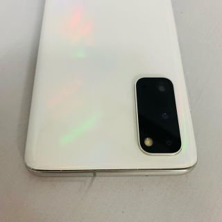 サムスン(SAMSUNG)のGalaxy S20  5G Cloud White 128GB SIMフリー(スマートフォン本体)