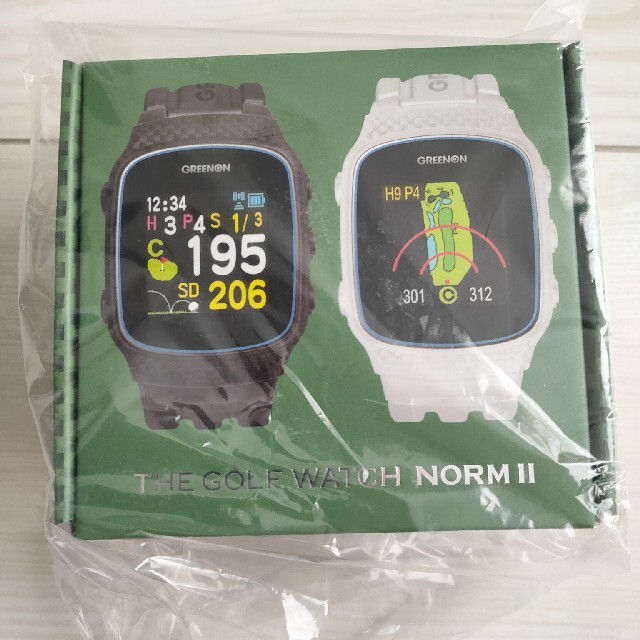 新品未使用品】グリーンオン ザ・ゴルフウォッチ ノルム2 G018B GPS ...