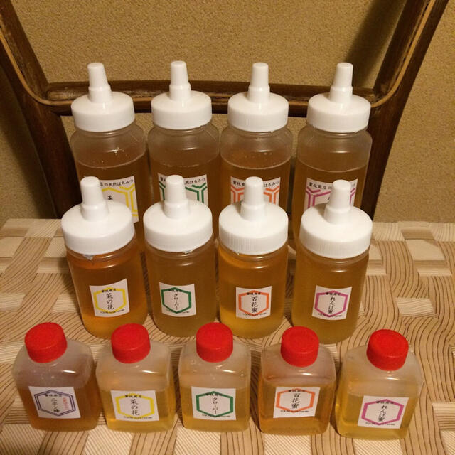 セール【非加熱・生はちみつ】4種セット・500g×4(4本) 2