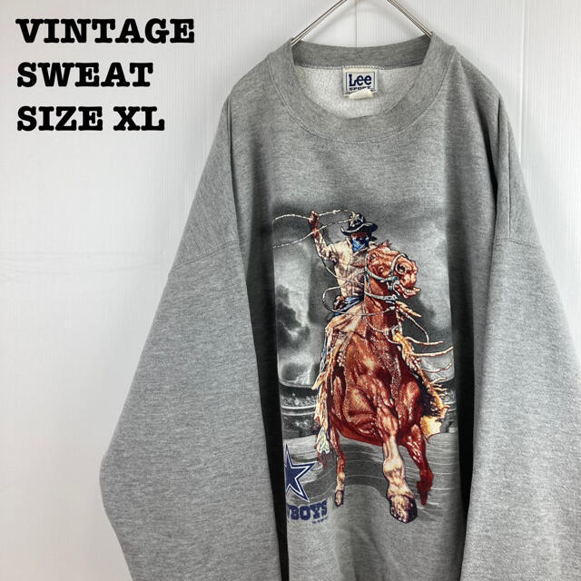 Lee(リー)のVINTAGEビンテージスウェットスエットNFLダラスカウボーイズゆるダボXL. メンズのトップス(スウェット)の商品写真