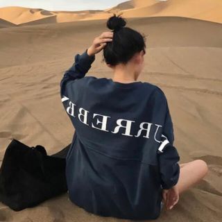 スタイルナンダ(STYLENANDA)の韓国ファッション♡オーバーサイズ ビッグ ロンT ロングTシャツ ストリート(Tシャツ/カットソー(七分/長袖))