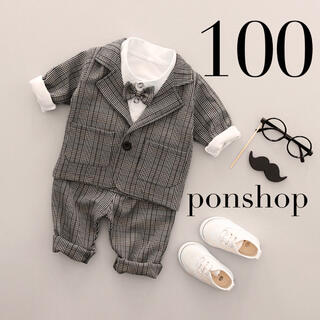 男の子　フォーマルスーツ　100(ドレス/フォーマル)