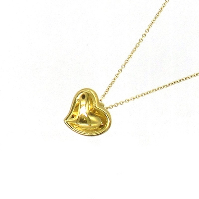 半額SALE★ & Tiffany Co. ネックレス【中古】 カーブハートネックレス TIFFANY&CO ティファニー - ネックレス 半額SALE★ & Tiffany Co. ネックレス【中古】 カーブハートネックレス TIFFANY&CO ティファニー - ネックレス