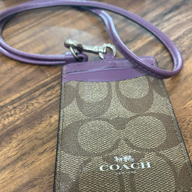 COACH(コーチ)のコーチパスケース レディースのファッション小物(パスケース/IDカードホルダー)の商品写真