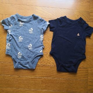 ベビーギャップ(babyGAP)のbabyGAP ボディーシャツ　ロンパース(ロンパース)