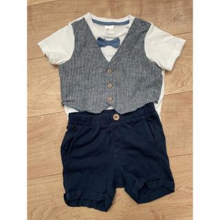 エイチアンドエム(H&M)の男の子フォーマルセットアップ　74cm 6〜9month (セレモニードレス/スーツ)