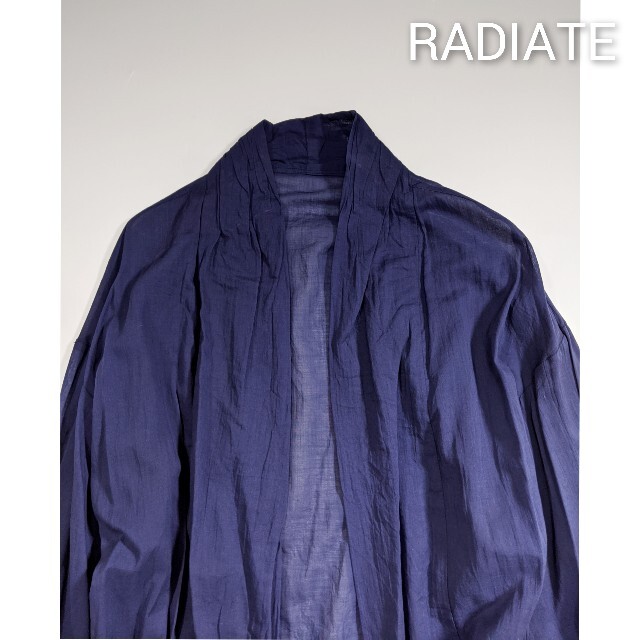 SCOT CLUB(スコットクラブ)の定価13000円 RADIATE 春夏 涼しい コットン ロングカーディガン レディースのトップス(カーディガン)の商品写真