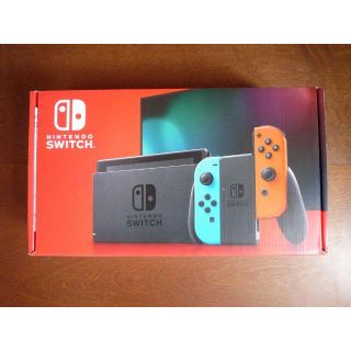 ニンテンドースイッチ(Nintendo Switch)の新品未開封 Switch 任天堂スイッチ 本体 ネオンブルーレッド ニンテンドー(家庭用ゲーム機本体)