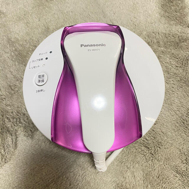 Panasonic(パナソニック)のPanasonic 家庭脱毛器 コスメ/美容のボディケア(脱毛/除毛剤)の商品写真