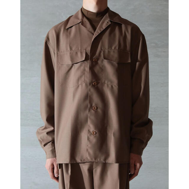 美品 LEMAIRE REGULAR COLLAR SHIRT 22AW