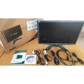 エイサー(Acer)のacer PCディスプレイ　X223W bdua(ディスプレイ)