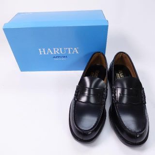 ハルタ(HARUTA)の■HARUTA　ローファー　黒　メンズ　26㎝(その他)