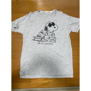 ユニクロ(UNIQLO)のユニクロ Tシャツ　スヌーピー＆ウッドストック(Tシャツ/カットソー(半袖/袖なし))