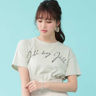 ジルバイジルスチュアート(JILL by JILLSTUART)のロゴTシャツグリーン新品未使用(Tシャツ/カットソー(半袖/袖なし))