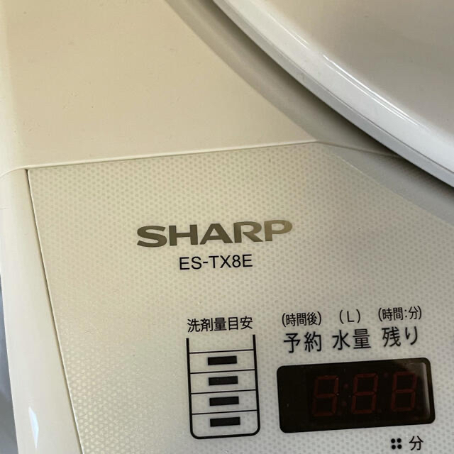 SHARP(シャープ)のSHARP 洗濯機　洗濯ホース（風呂水ホース） スマホ/家電/カメラの生活家電(洗濯機)の商品写真