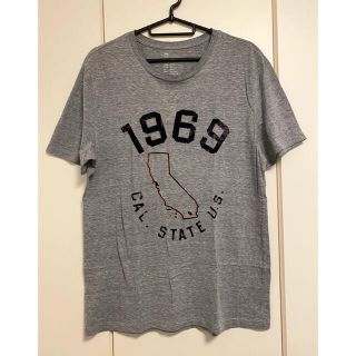 ギャップ(GAP)のGap ギャップ メンズ 半袖 Tシャツ グレー(Tシャツ/カットソー(半袖/袖なし))