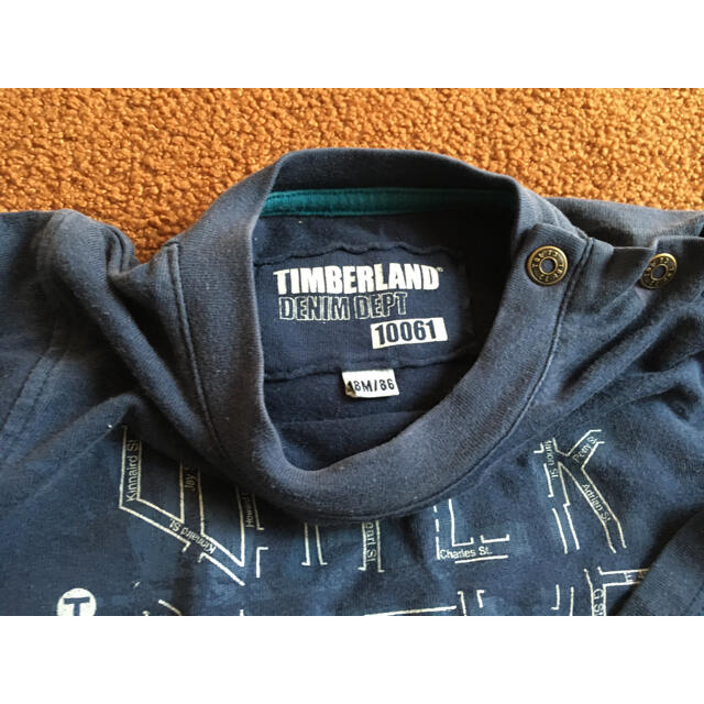 Timberland(ティンバーランド)の【値下げ】＊86㎝ ティンバーランド カットソー＊ キッズ/ベビー/マタニティのベビー服(~85cm)(シャツ/カットソー)の商品写真