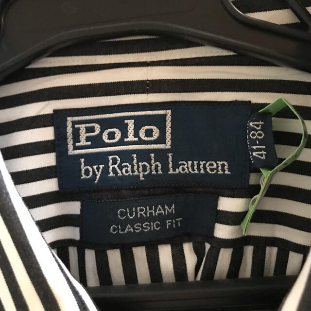 POLO RALPH LAUREN(ポロラルフローレン)のラルフローレン  シャツ  CURHAM CLSSIC FIT  黒白 メンズのトップス(シャツ)の商品写真