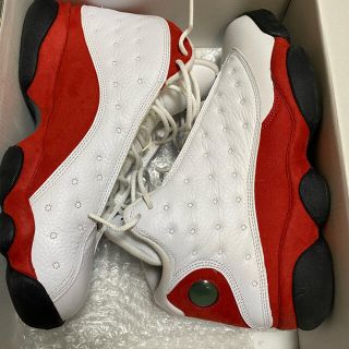 ナイキ(NIKE)のair jordan 13 chicago red エアジョーダン　13 赤(スニーカー)