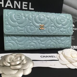 シャネル(CHANEL)のTinny様専用♡ 超美品★ シャネル カメリア  長財布 29番台 正規品(財布)