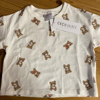 セシルマクビー(CECIL McBEE)のバースデイ　CECIL McBEE くま(Tシャツ/カットソー)