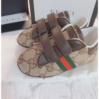 Gucci - GUCCIベビーシューズ ファーストシューズの通販|ラクマ