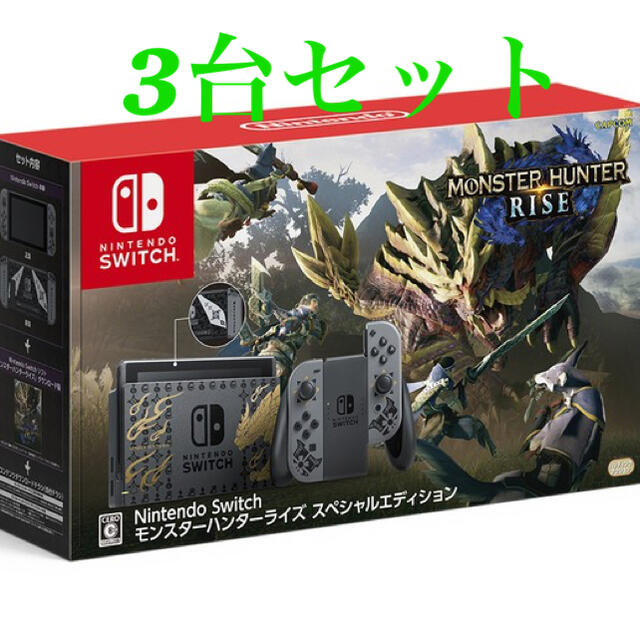 人気の春夏 Nintendo スペシャルエディション モンスターハンターライズ Switch Nintendo - Switch 家庭用ゲーム機本体