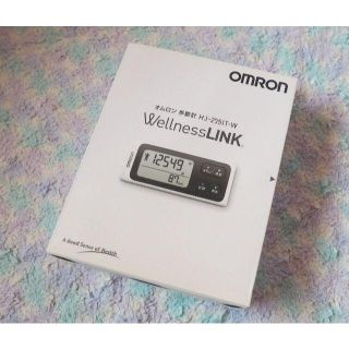 オムロン(OMRON)の【未使用】OMRON　オムロン　歩数計　スマートリンク【箱あり】(その他)