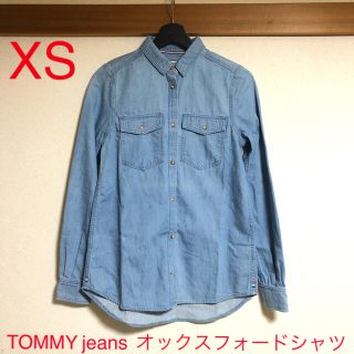 トミーヒルフィガー(TOMMY HILFIGER)のTOMMY JEANS　レディース　デニム　オックスフォードシャツ(シャツ/ブラウス(長袖/七分))