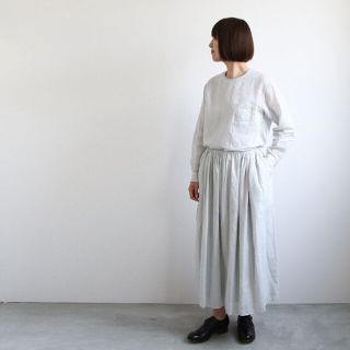 ヤエカ 白 ロングスカート/マキシスカートの通販 点 の