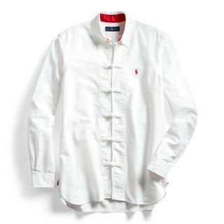 POLO RALPH LAUREN - polo RalphLauren × CLOT ボタンダウン チャイナ